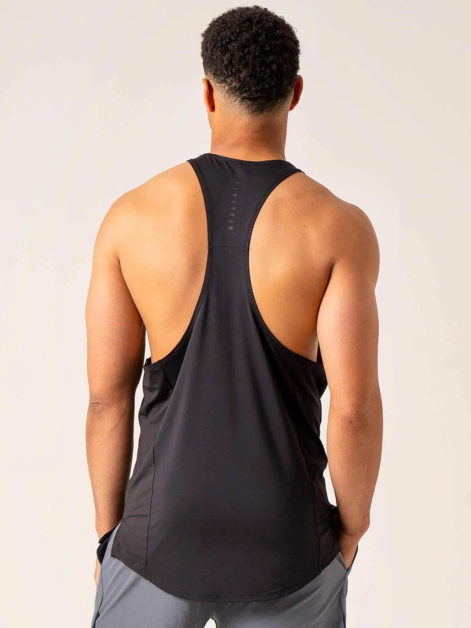 Dynamic Stringer T-Back - Black sold by Ryderwear product image thumbnail 2