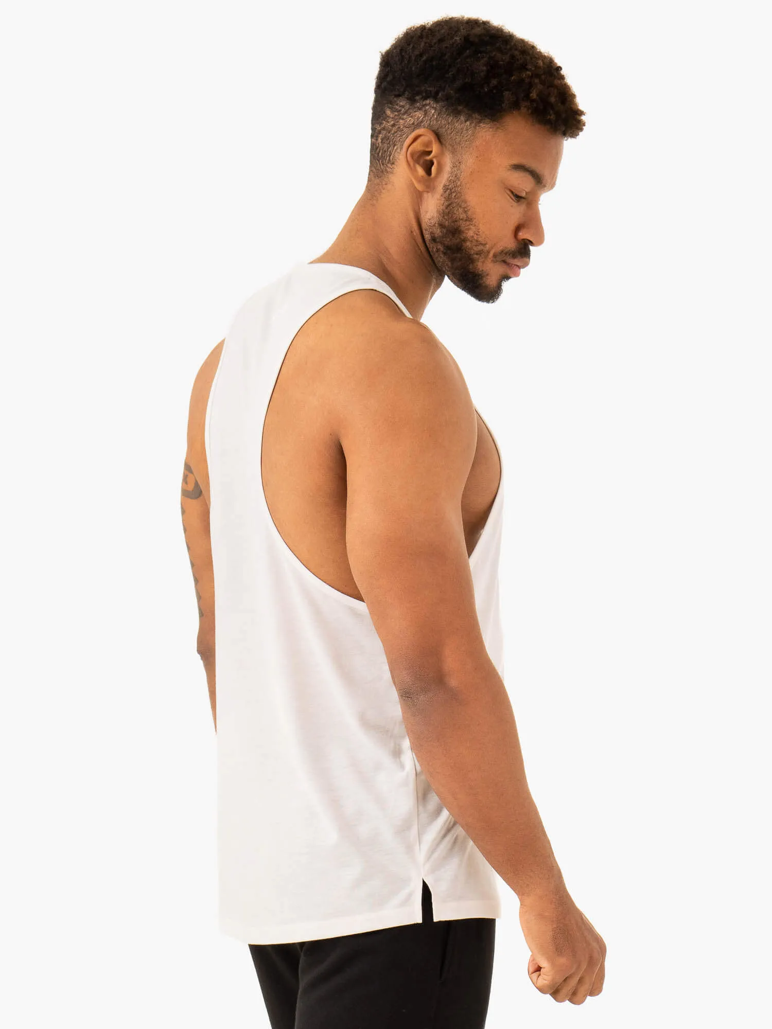 Heritage Baller Tank - Off White sold by Ryderwear product image thumbnail 5