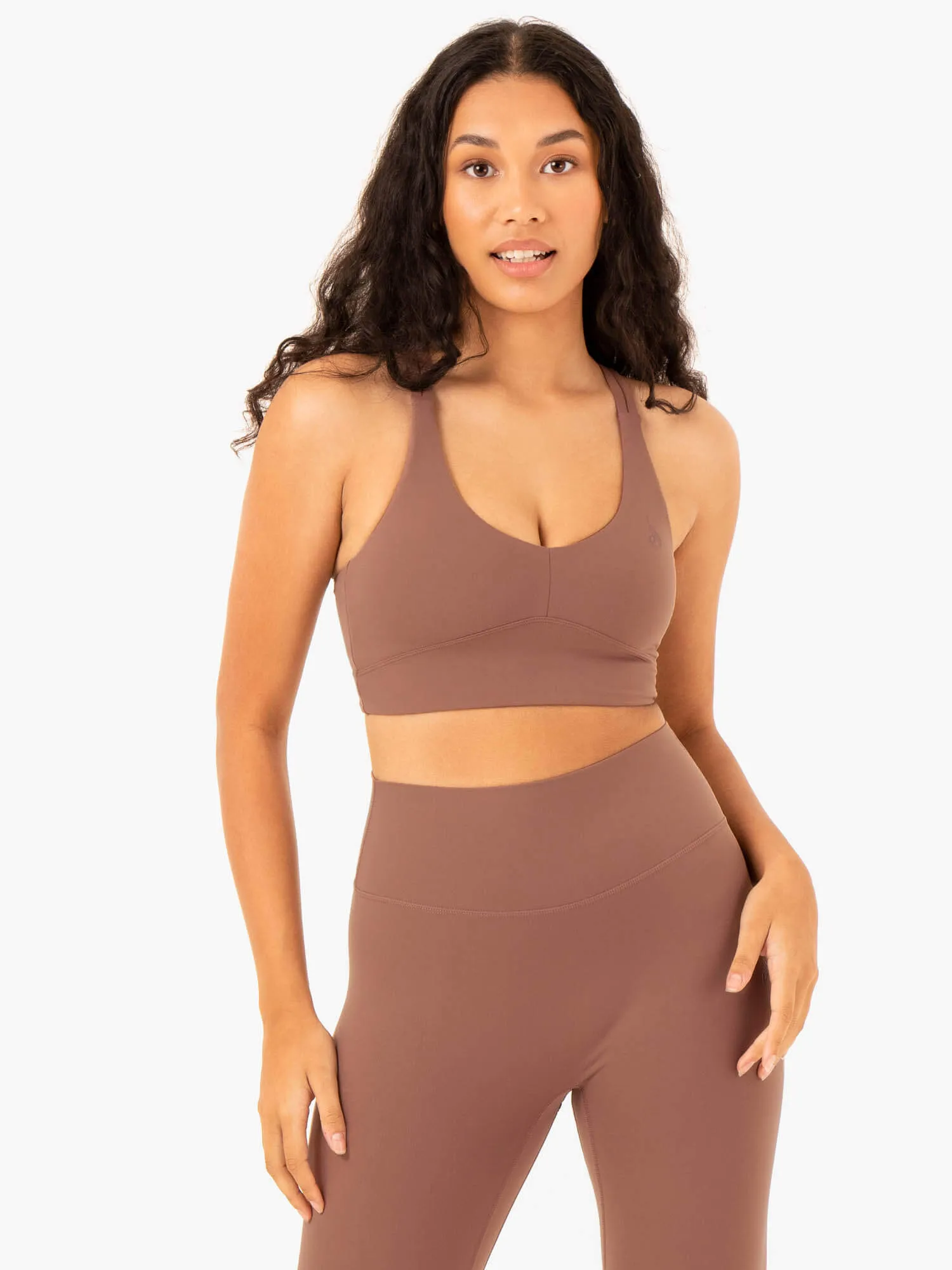 NKD Refine Sports Bra - Mocha sold by Ryderwear product image thumbnail 4