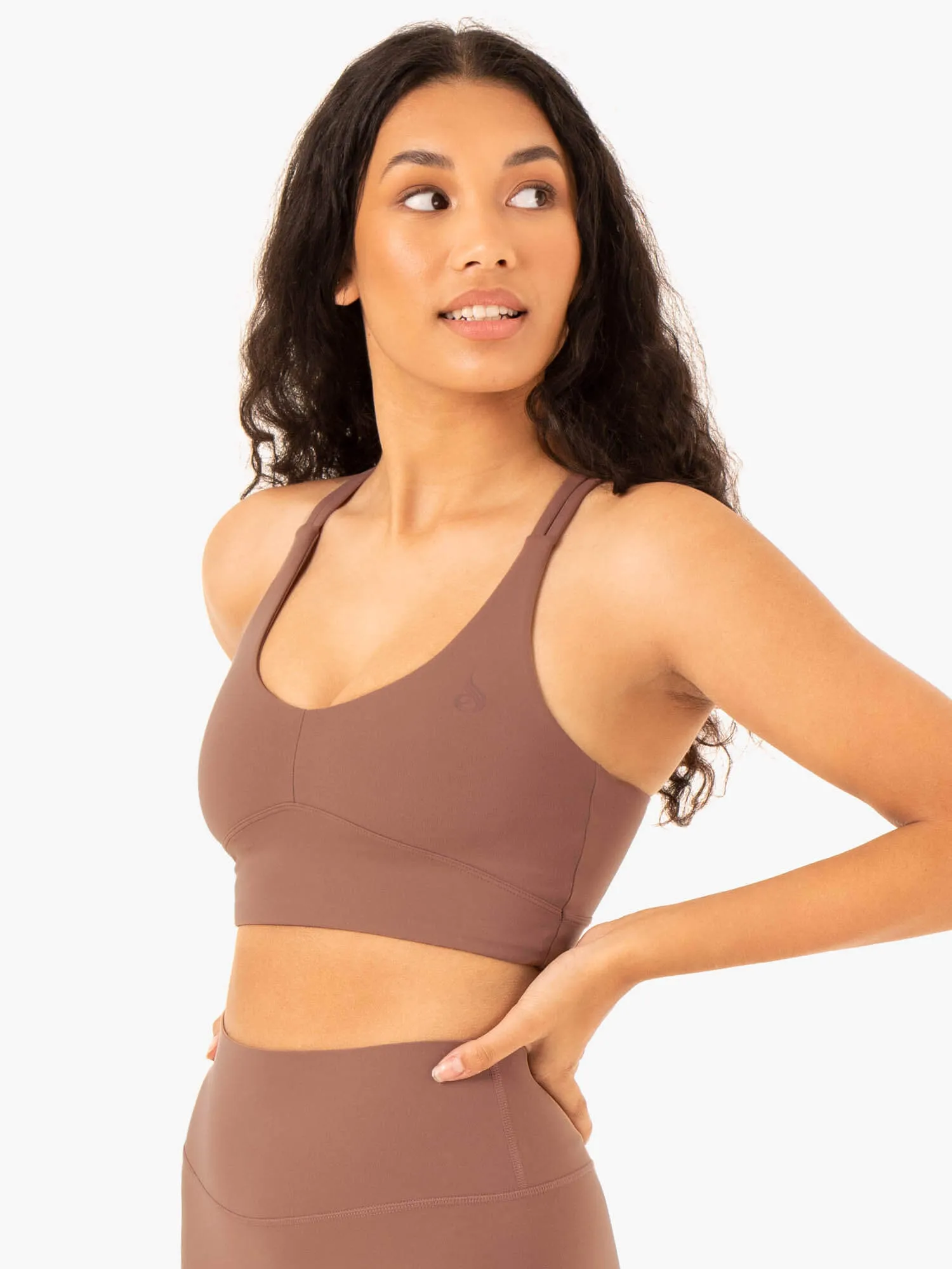 NKD Refine Sports Bra - Mocha sold by Ryderwear product image thumbnail 3