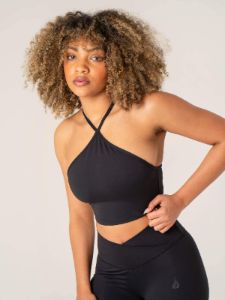 Momentum Tank Bra - Black sold by Ryderwear