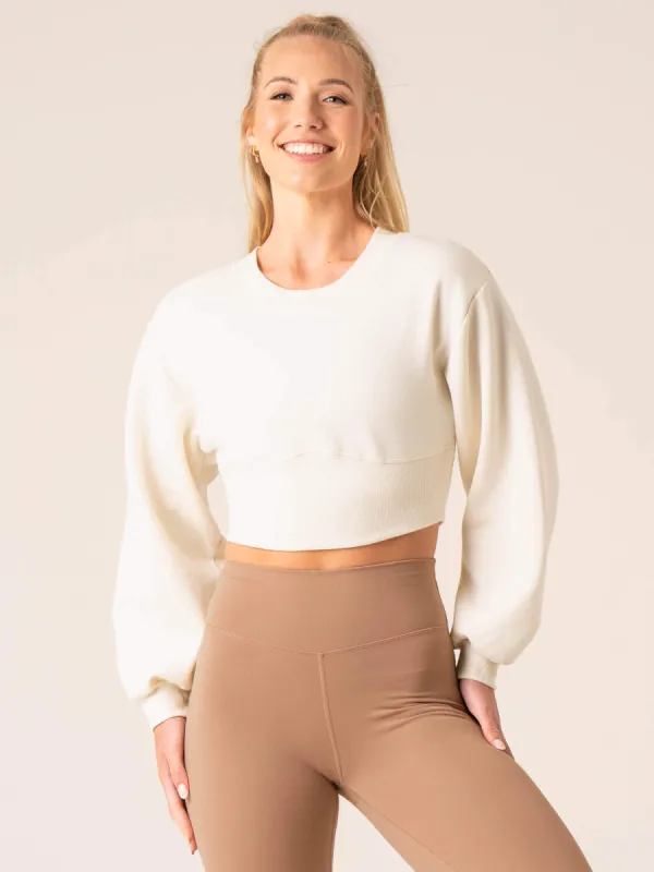 Unstoppable Sweater - Vanilla sold by Ryderwear