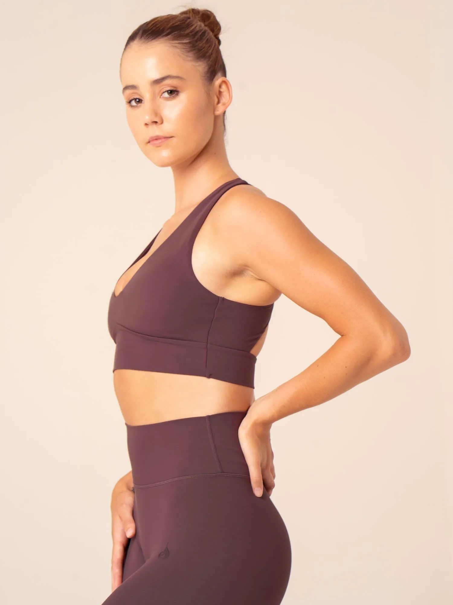 NKD Embody Sports Bra - Plum sold by Ryderwear product image thumbnail 5