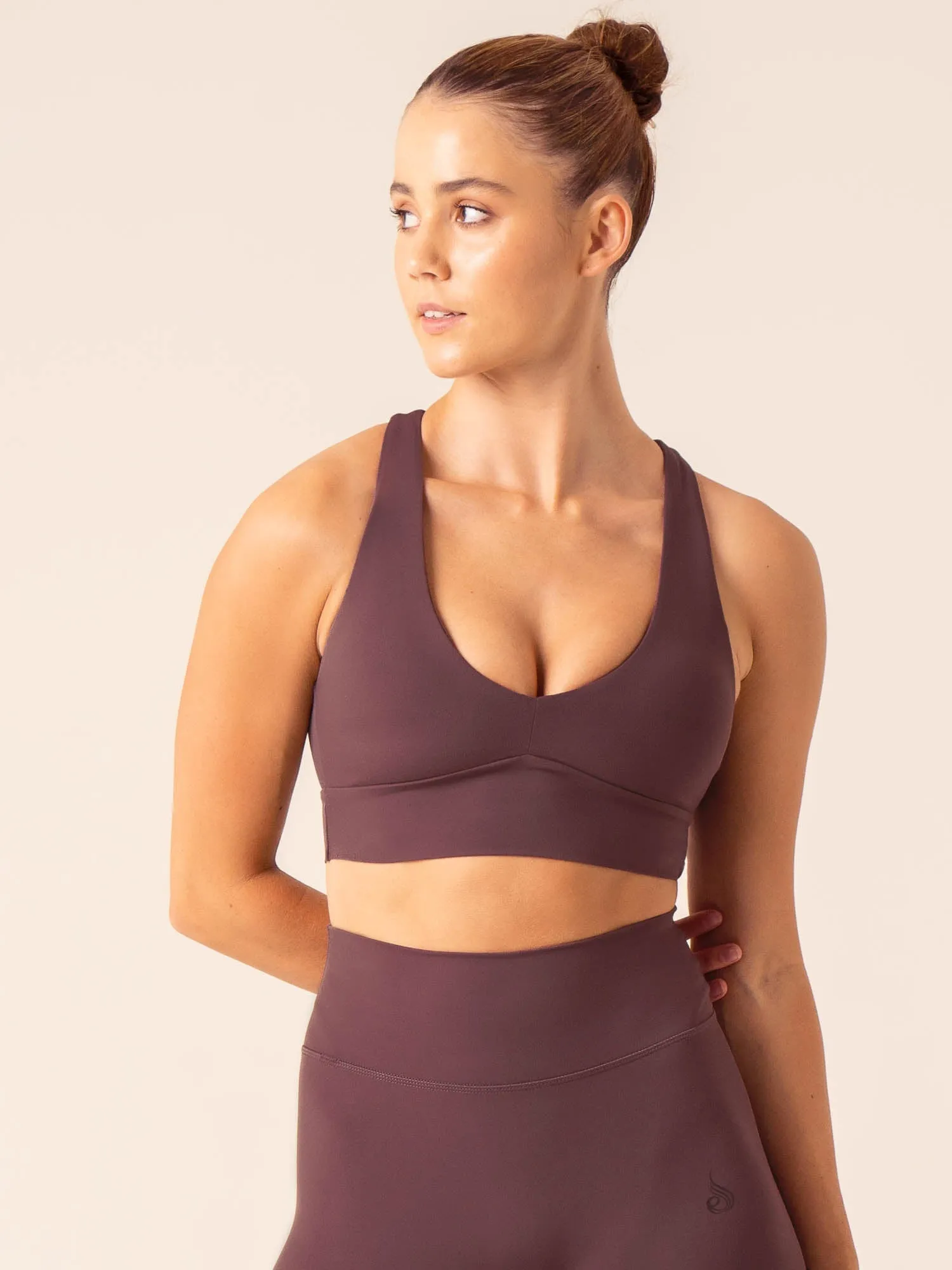 NKD Embody Sports Bra - Plum sold by Ryderwear product image thumbnail 3
