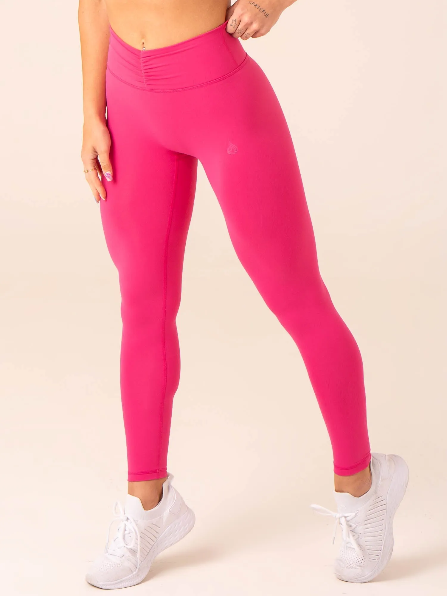 Tempo Leggings - Hot Pink sold by Ryderwear product image thumbnail 3