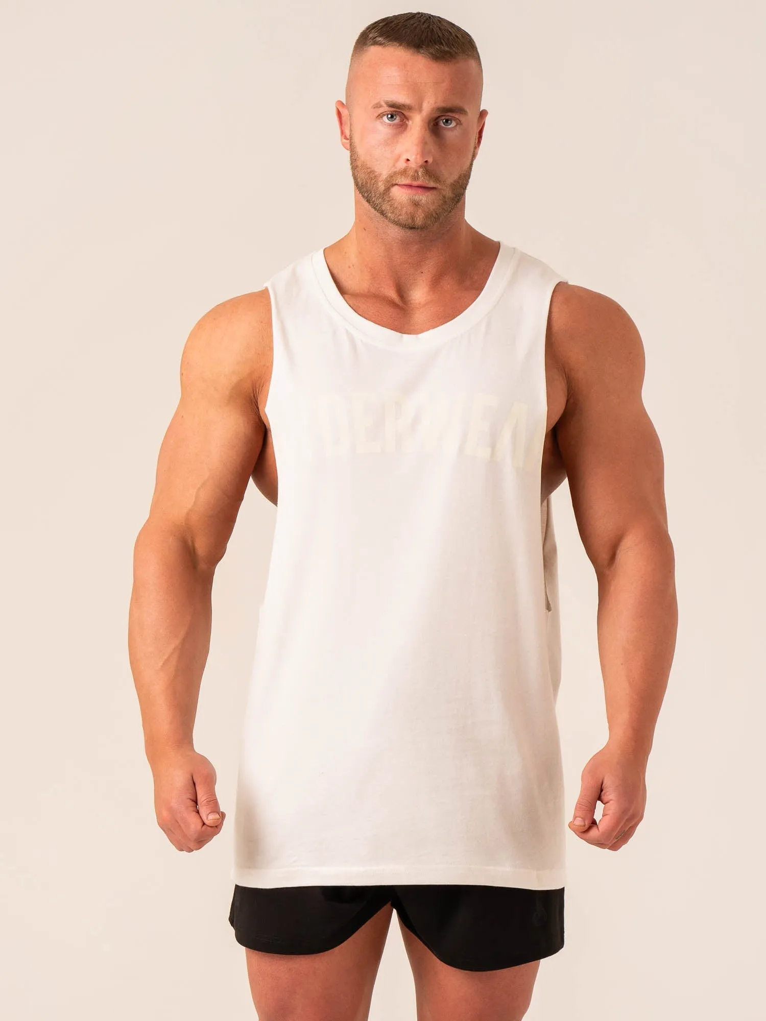 Baller Tank - White sold by Ryderwear product image thumbnail 5