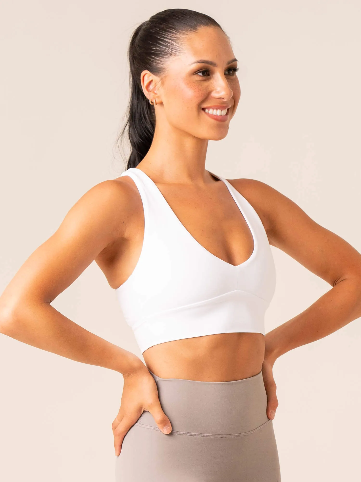 NKD Embody Sports Bra - White sold by Ryderwear product image thumbnail 5