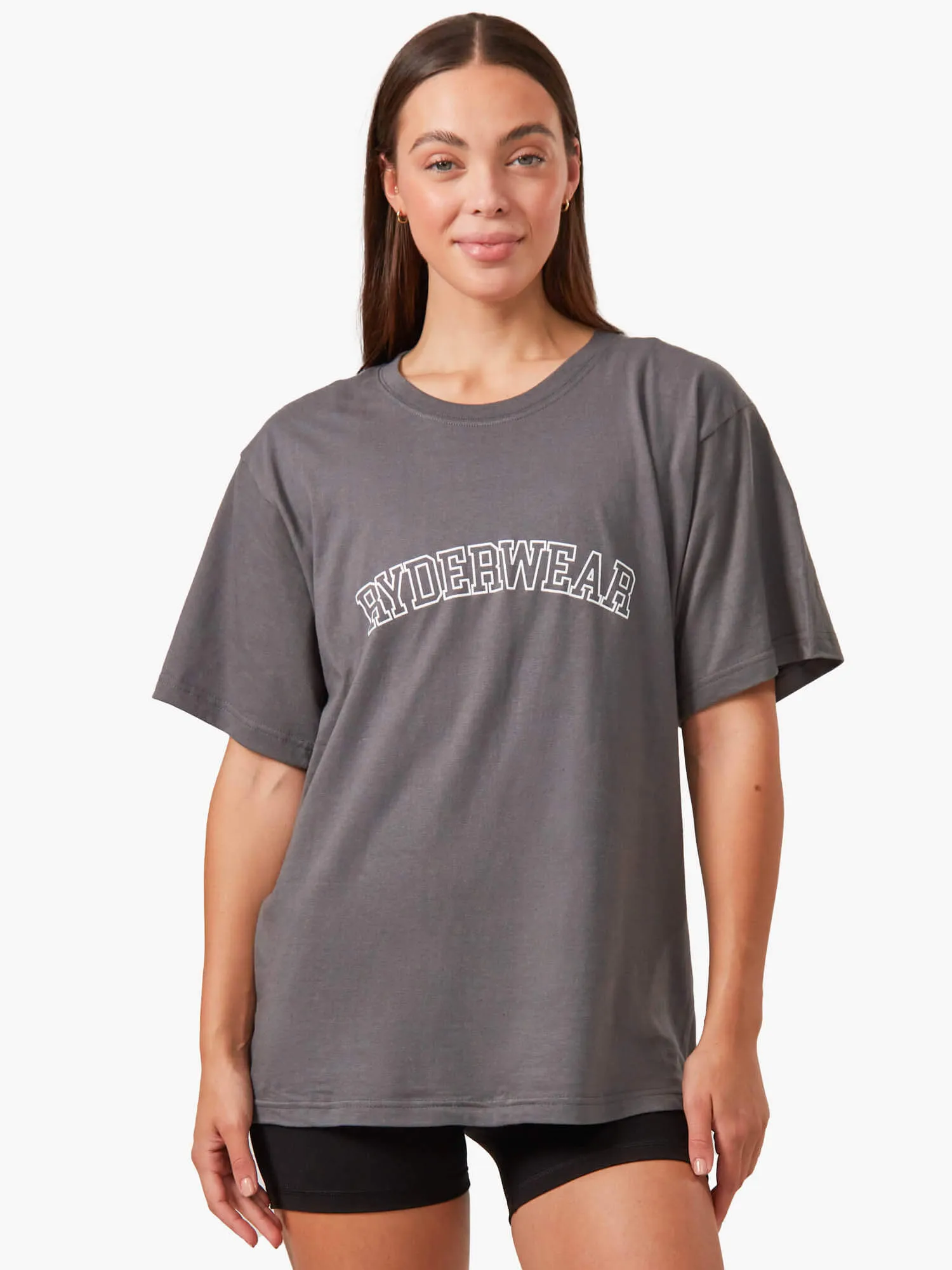 Oversized T-Shirt - Charcoal sold by Ryderwear product image thumbnail 2