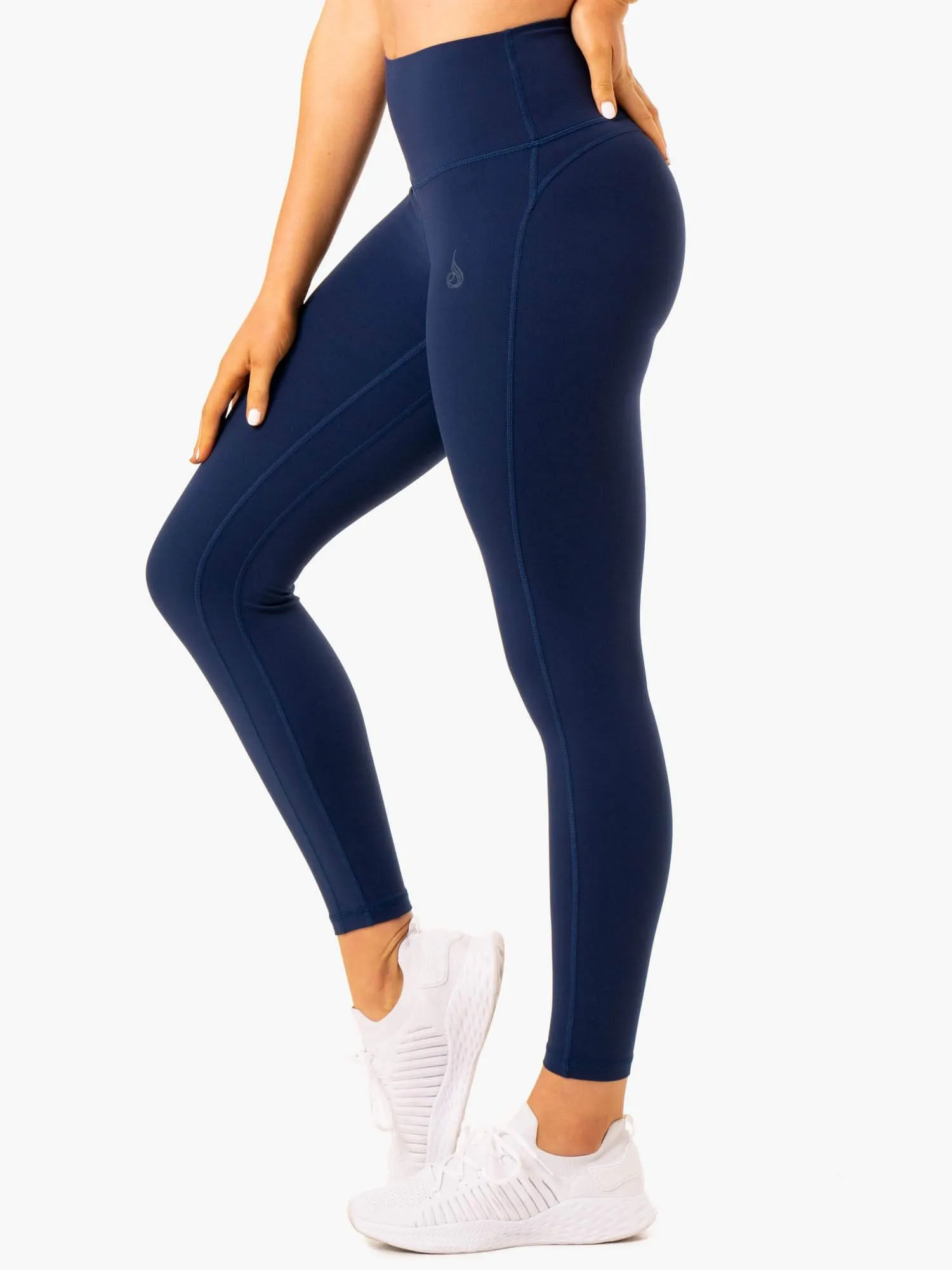 NKD Align Leggings - Navy sold by Ryderwear product image thumbnail 4