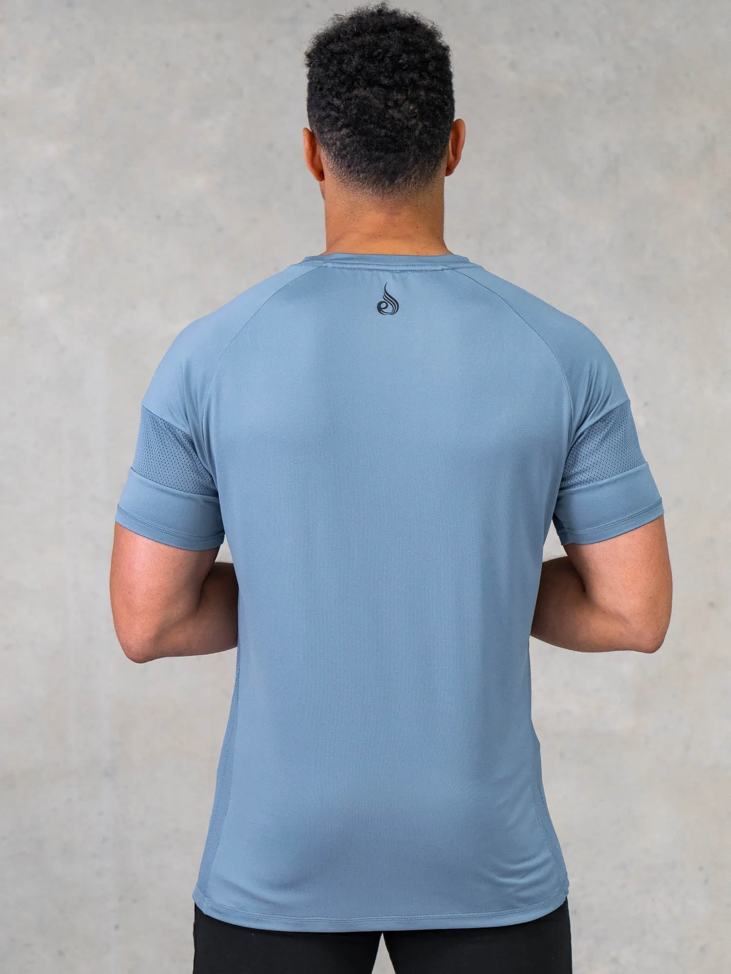 Flex Mesh T-Shirt - Indigo Blue sold by Ryderwear product image thumbnail 2