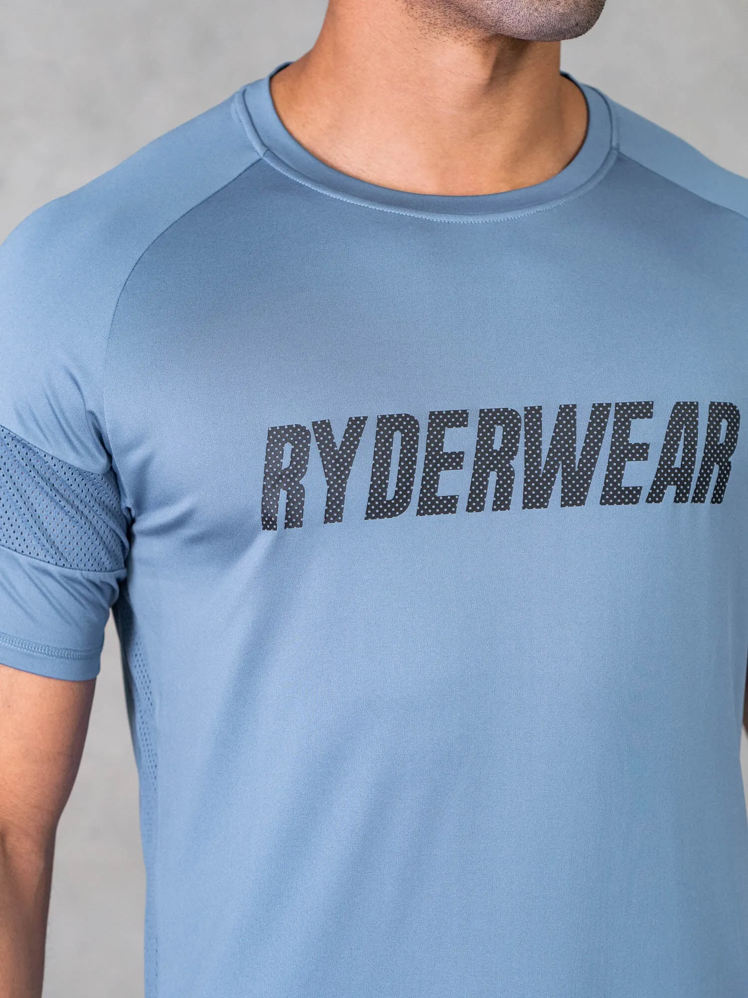 Flex Mesh T-Shirt - Indigo Blue sold by Ryderwear product image thumbnail 3
