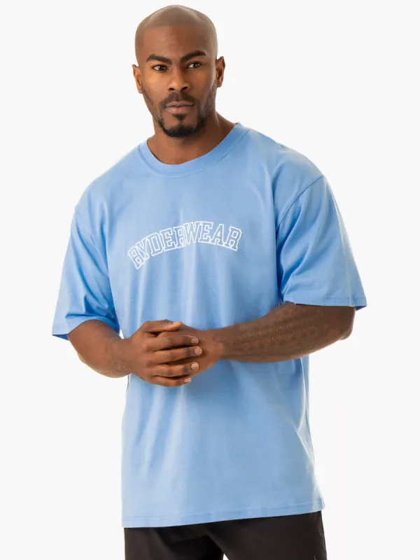 Oversized T-Shirt - Sky Blue sold by Ryderwear
