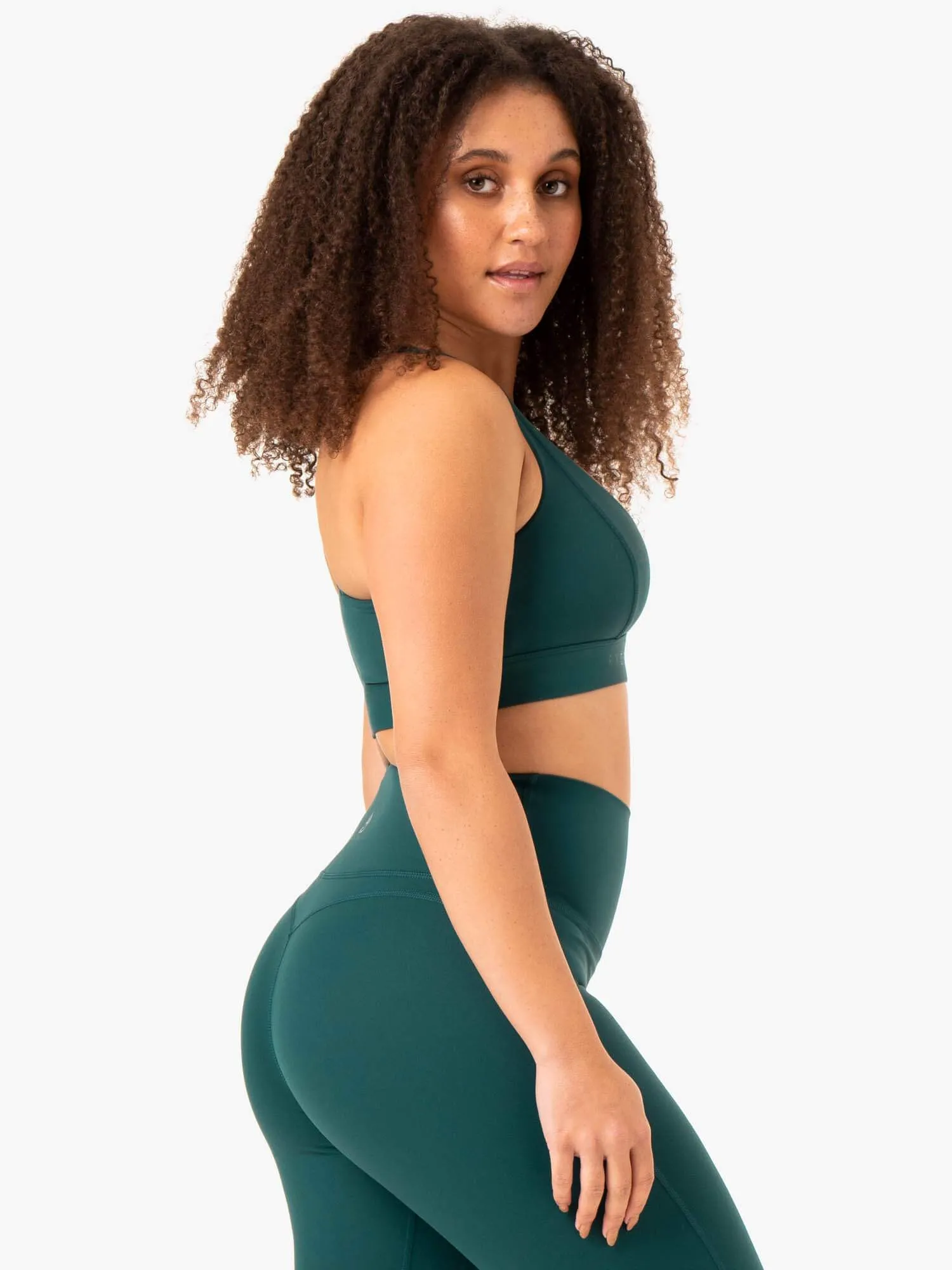 NKD Align Sports Bra - Teal sold by Ryderwear product image thumbnail 3