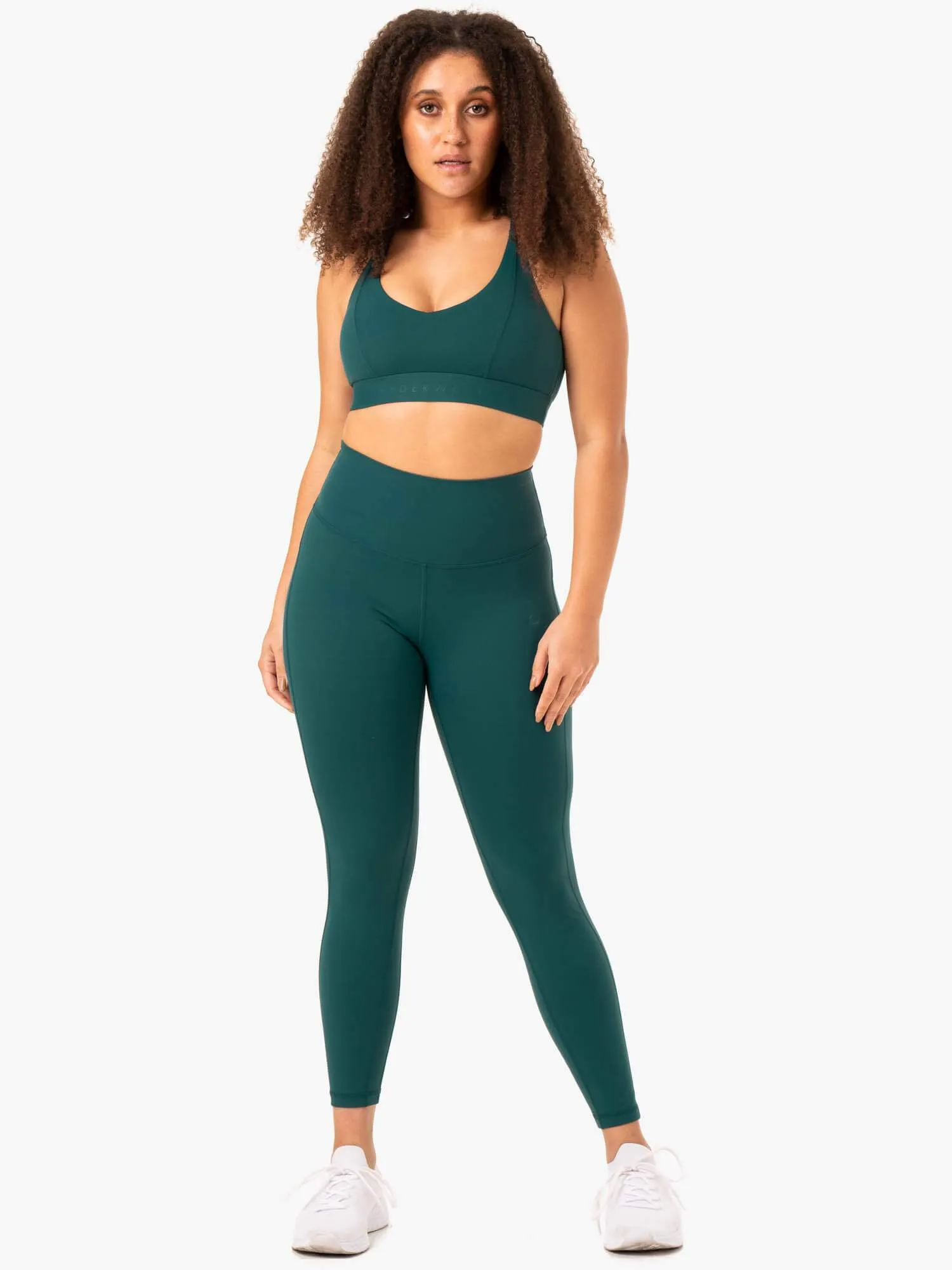 NKD Align Sports Bra - Teal sold by Ryderwear product image thumbnail 4