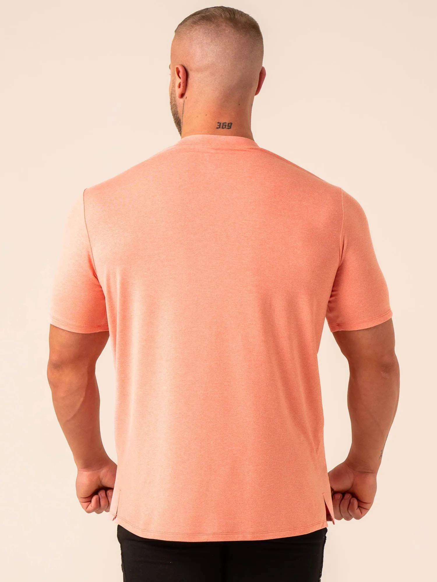Soft Tech T-Shirt - Coral Marl sold by Ryderwear product image thumbnail 4
