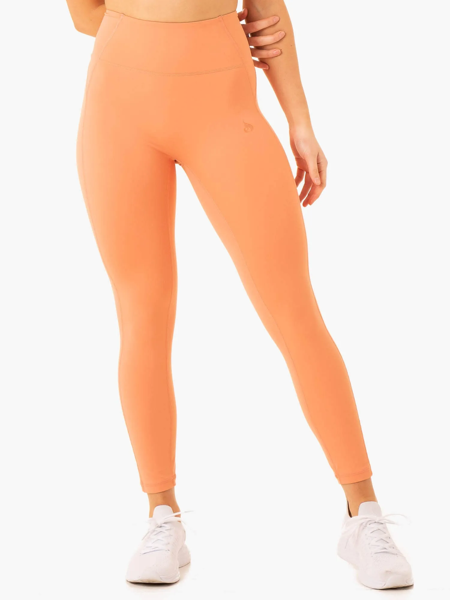 NKD Frame High Waisted Leggings - Terracotta sold by Ryderwear product image thumbnail 3