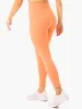 NKD Frame High Waisted Leggings - Terracotta sold by Ryderwear