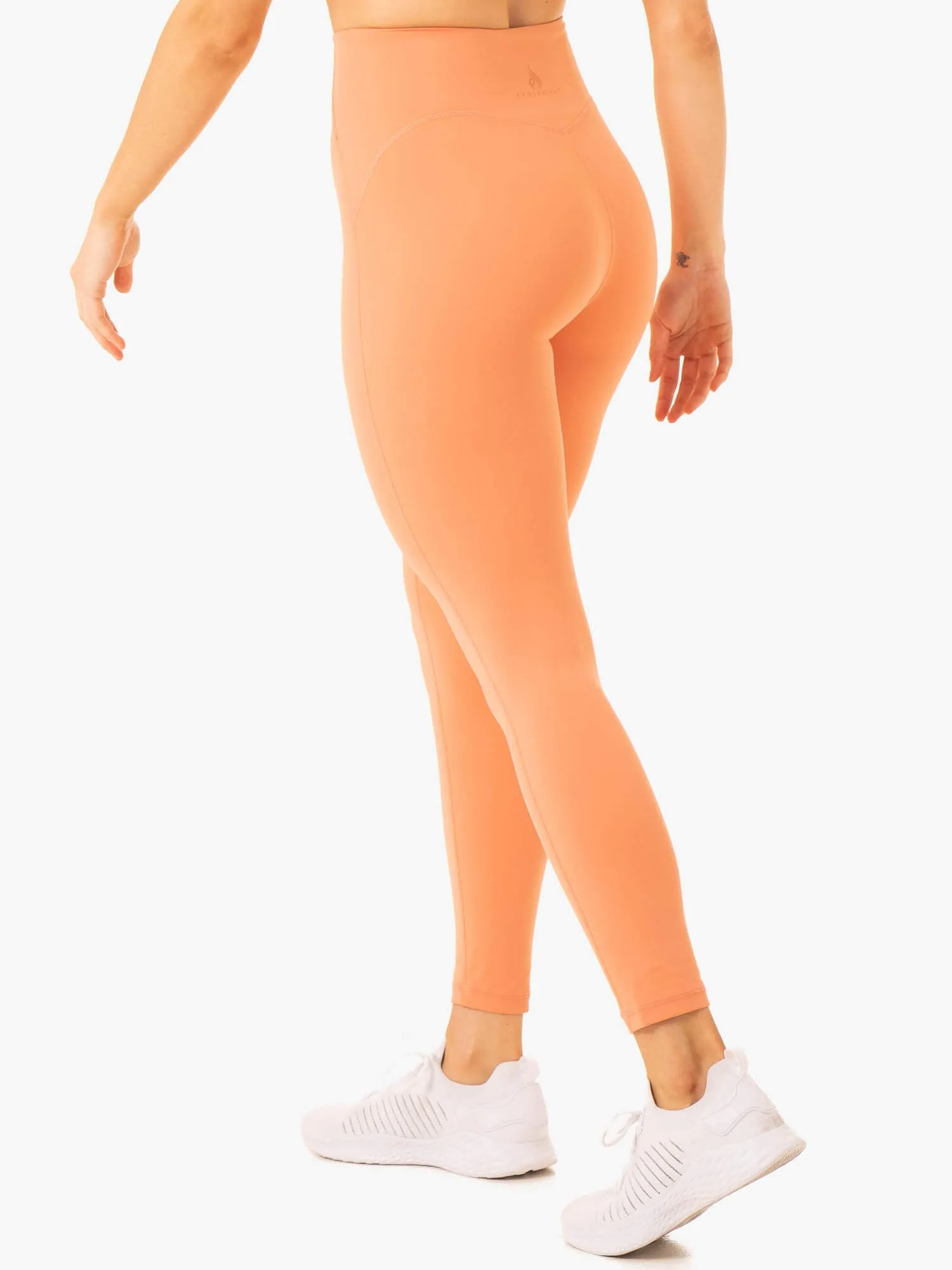 NKD Frame High Waisted Leggings - Terracotta sold by Ryderwear product image thumbnail 2