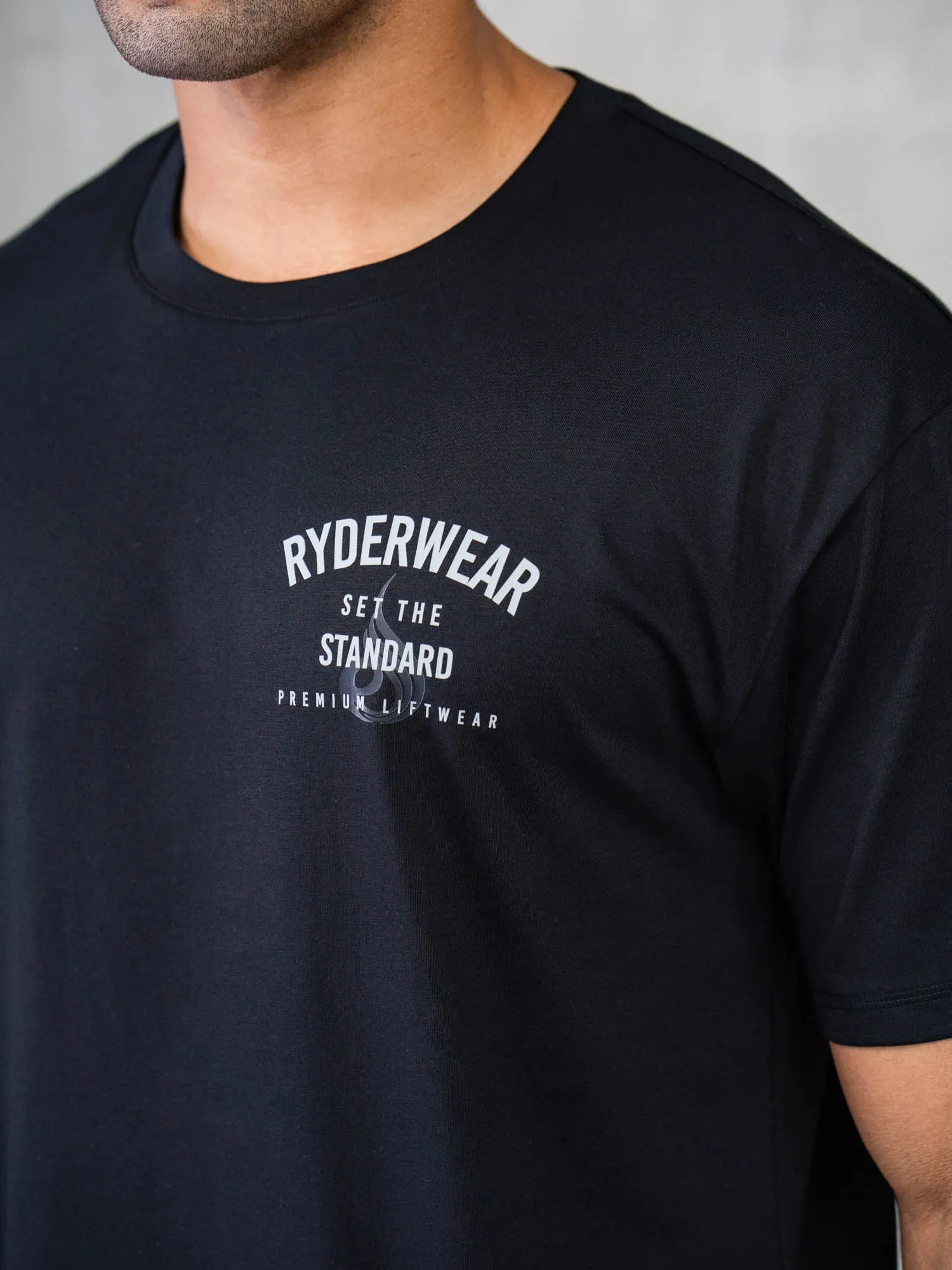 Legacy T-Shirt - Black sold by Ryderwear product image thumbnail 4