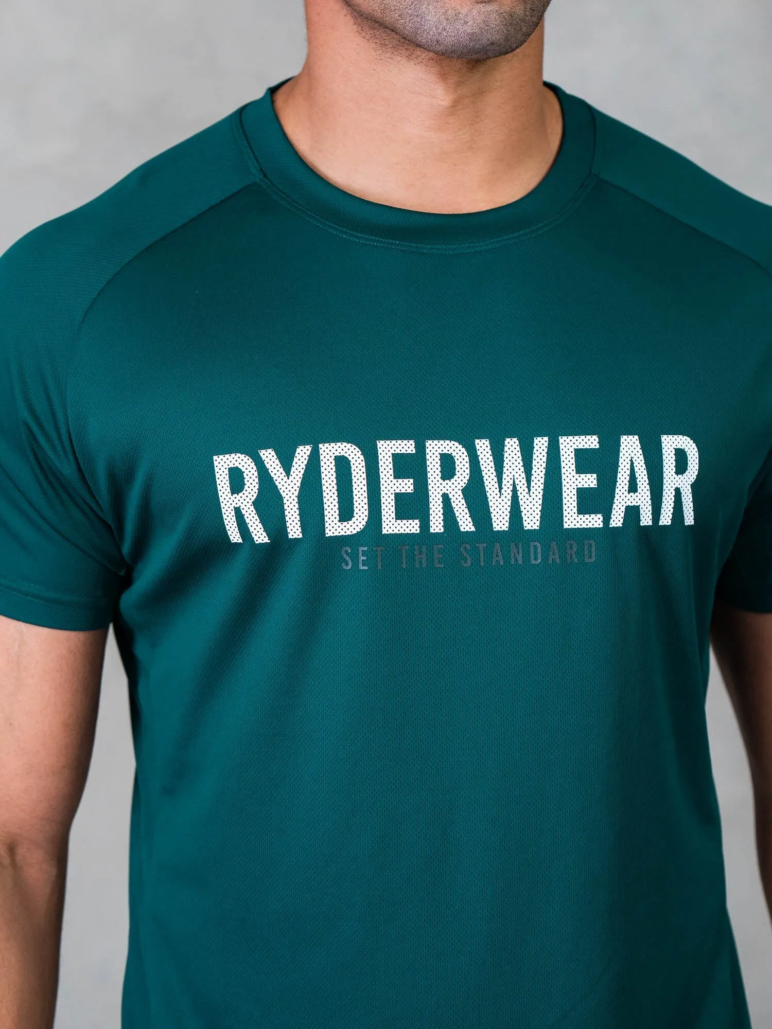 Legacy Mesh T-Shirt - Emerald sold by Ryderwear product image thumbnail 4