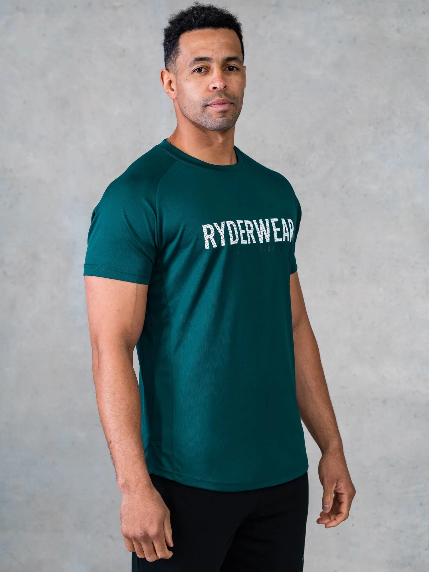 Legacy Mesh T-Shirt - Emerald sold by Ryderwear product image thumbnail 2