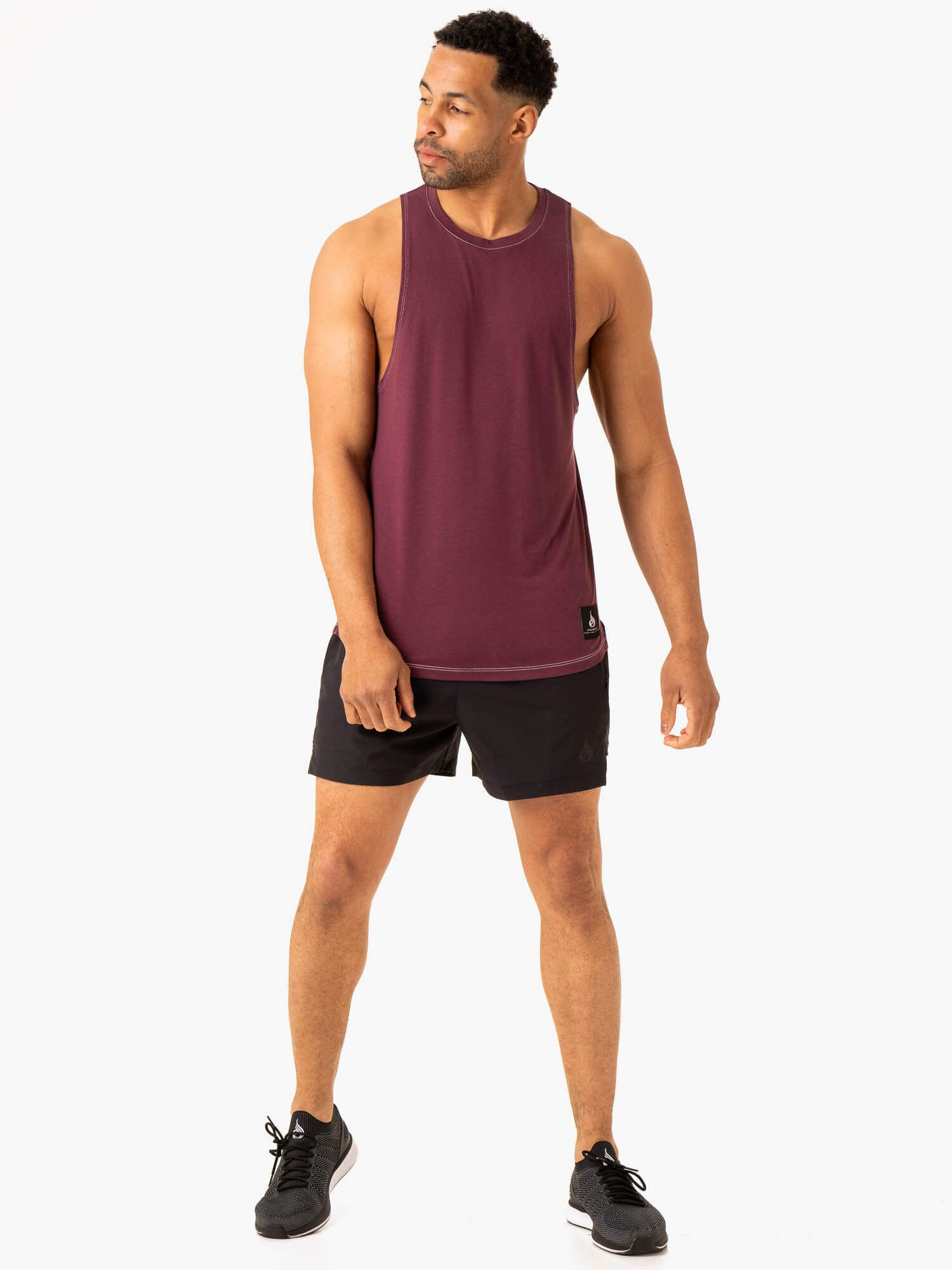 Vital Baller Tank - Plum sold by Ryderwear product image thumbnail 4