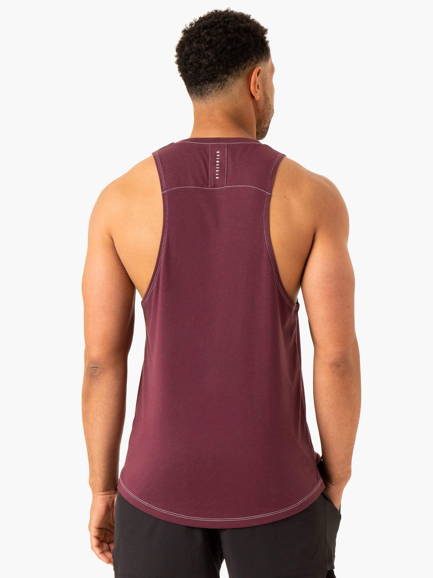 Vital Baller Tank - Plum sold by Ryderwear product image thumbnail 3