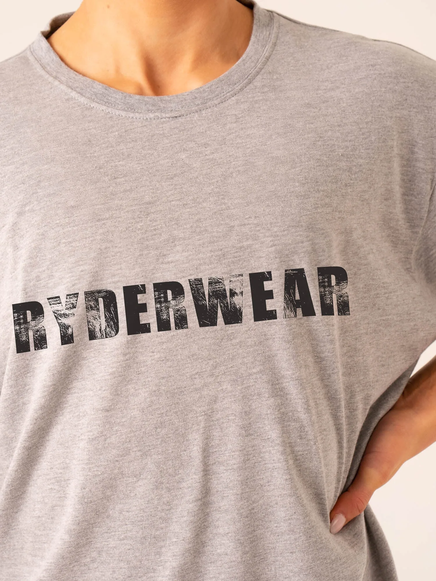 Training T-Shirt - Grey Marl sold by Ryderwear product image thumbnail 3