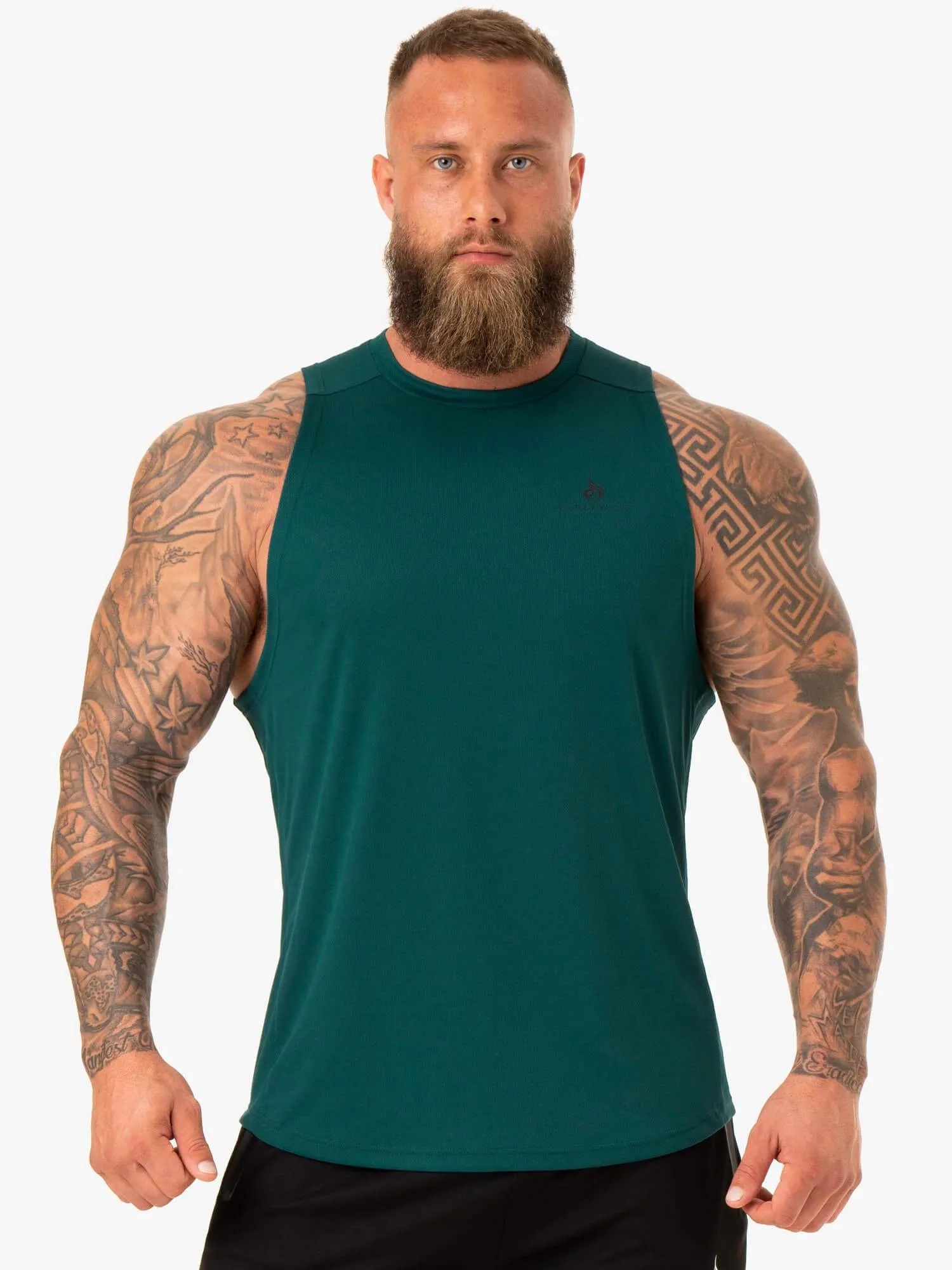 Lift Mesh Tank - Emerald sold by Ryderwear