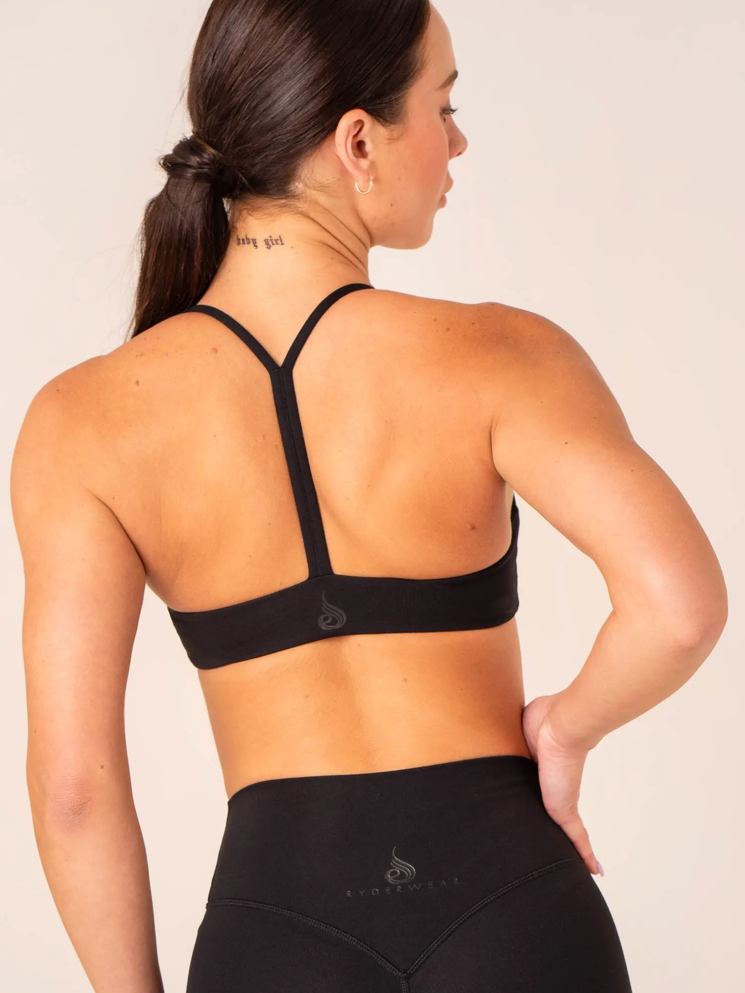 Tempo Sports Bra - Black sold by Ryderwear product image thumbnail 2