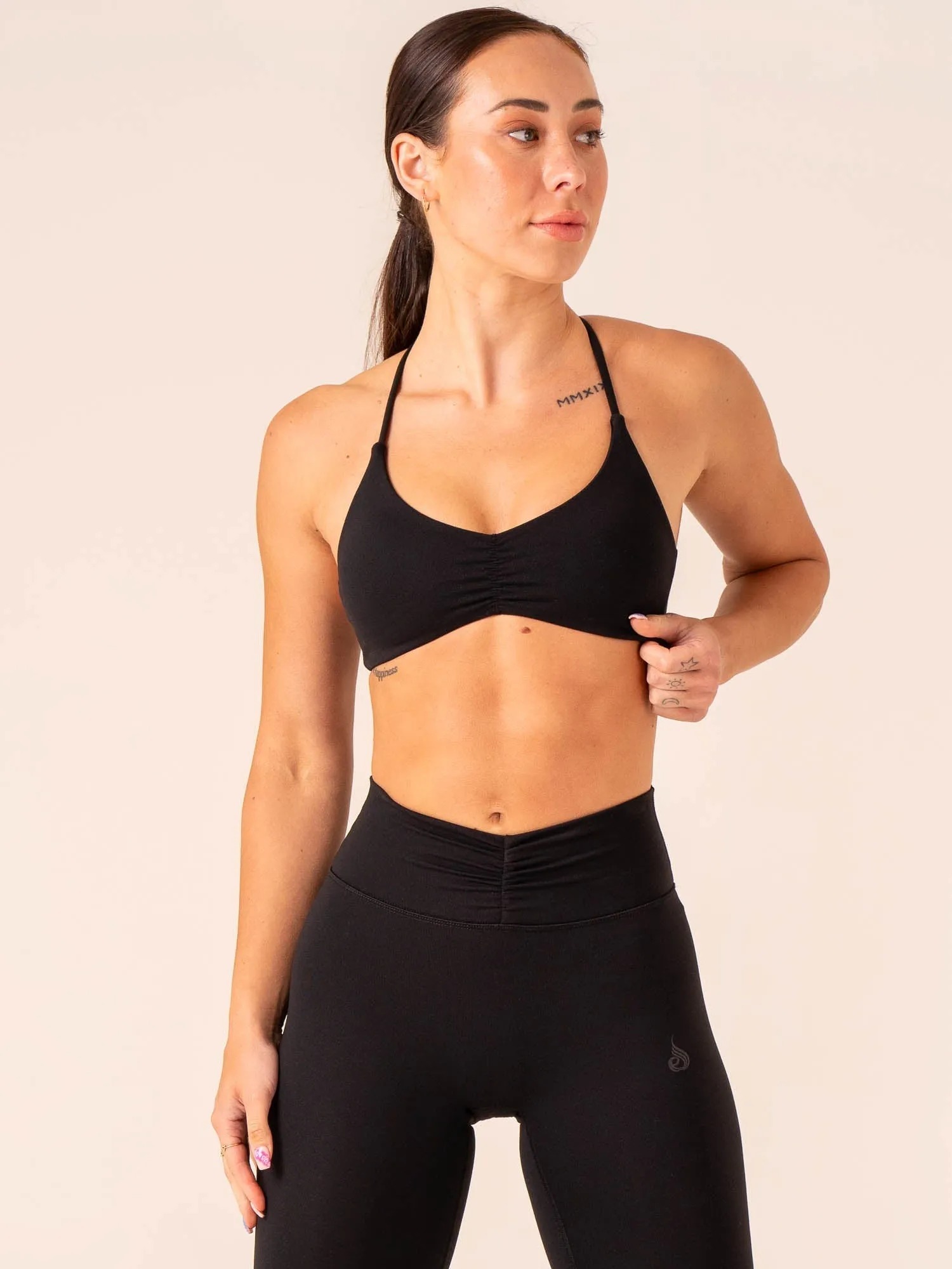 Tempo Sports Bra - Black sold by Ryderwear product image thumbnail 3