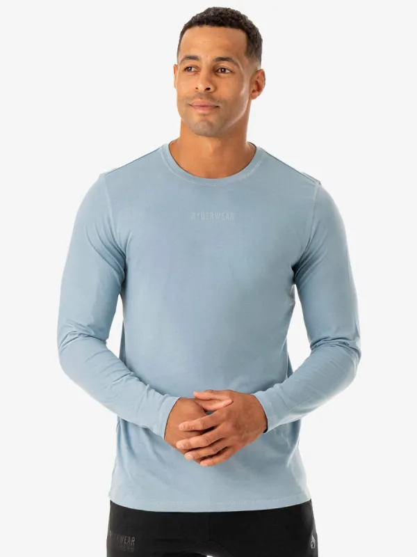 Limitless Long Sleeve T-Shirt - Ice Blue sold by Ryderwear