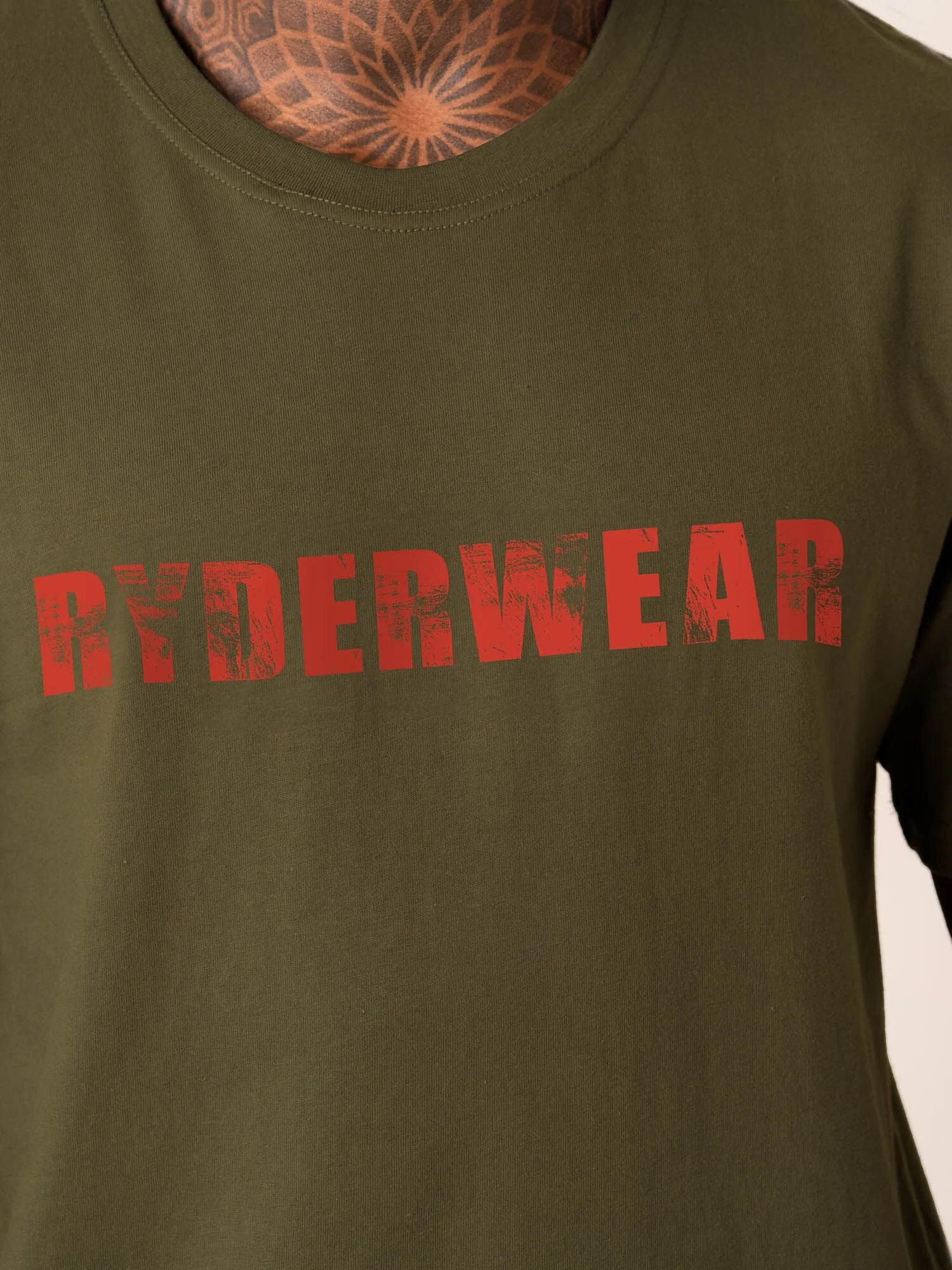 Training T-Shirt - Olive sold by Ryderwear product image thumbnail 3