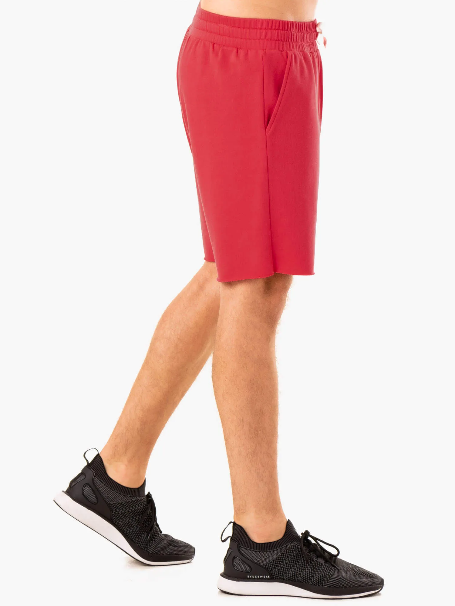 Recharge Track Gym Short - Red sold by Ryderwear product image thumbnail 3