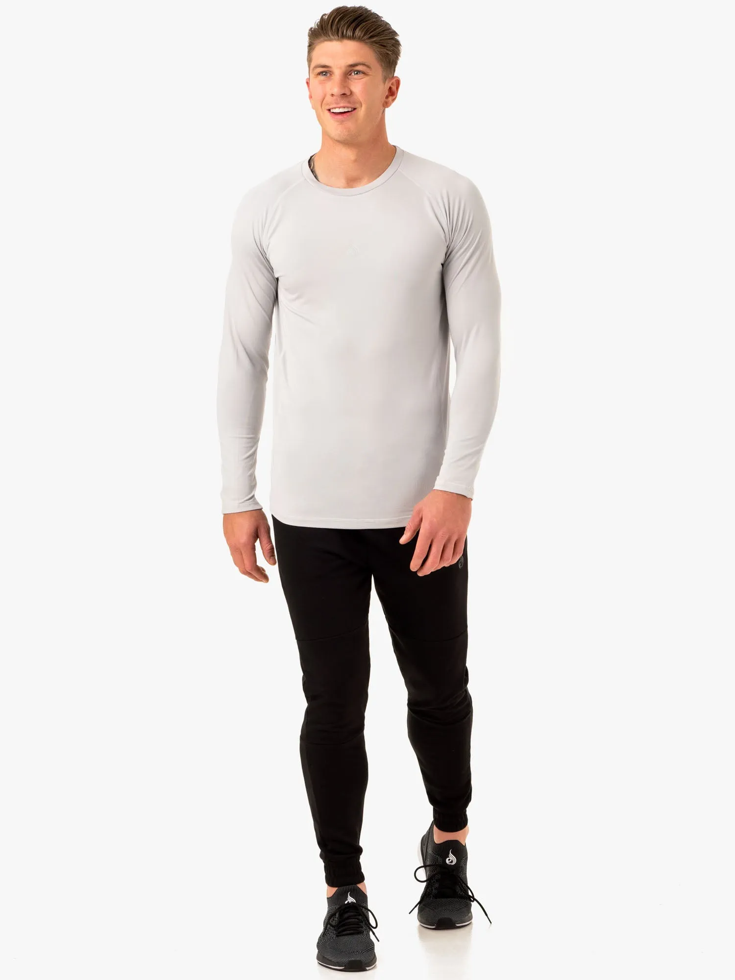 Enhance Long Sleeve Training Top - Snow Grey sold by Ryderwear product image thumbnail 4