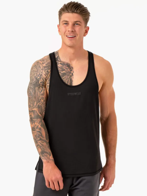Optimal Mesh T-Back - Black sold by Ryderwear