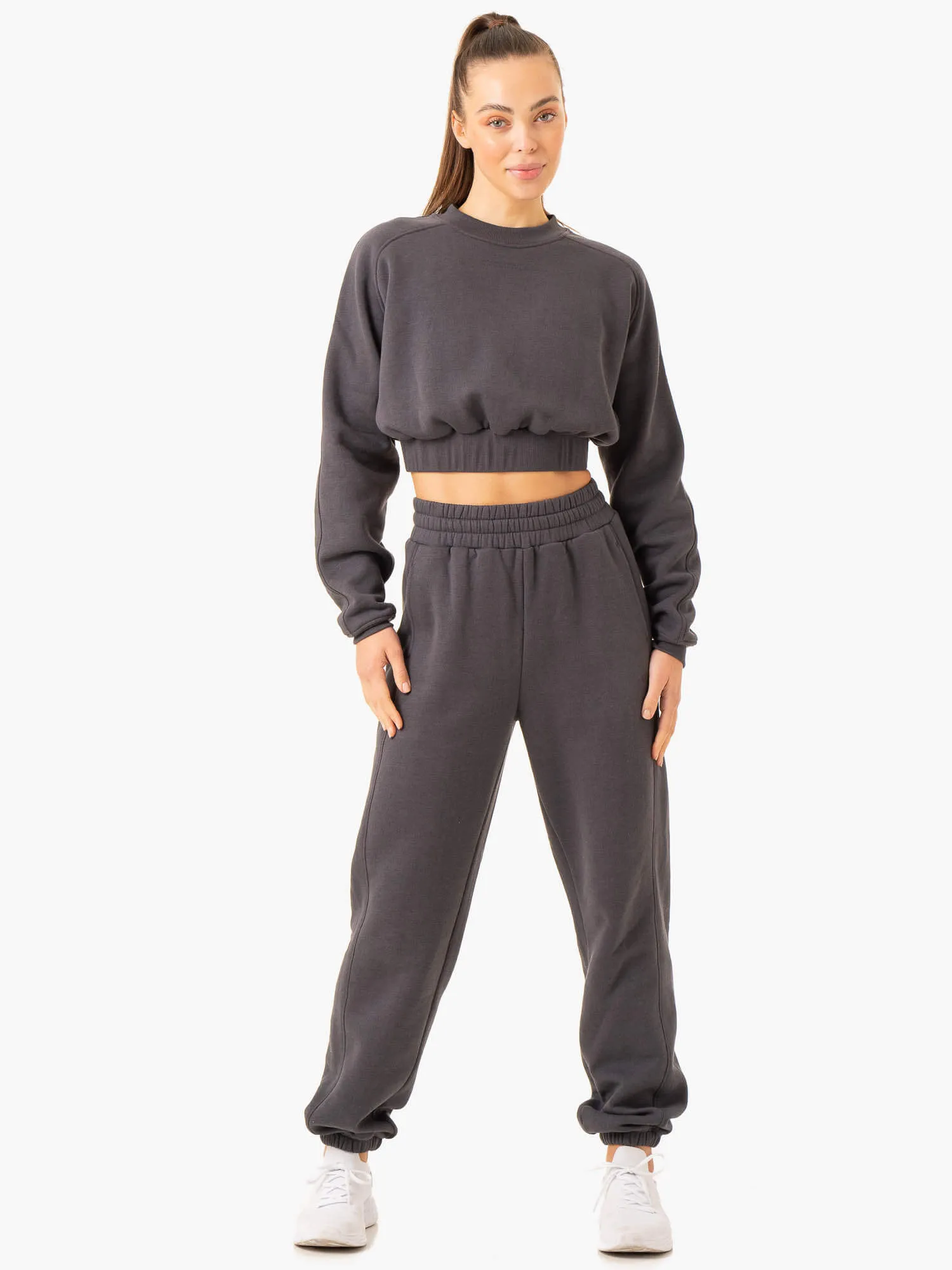 Sideline Sweater - Charcoal sold by Ryderwear product image thumbnail 5