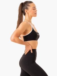 Frequency Sports Bra - Black sold by Ryderwear