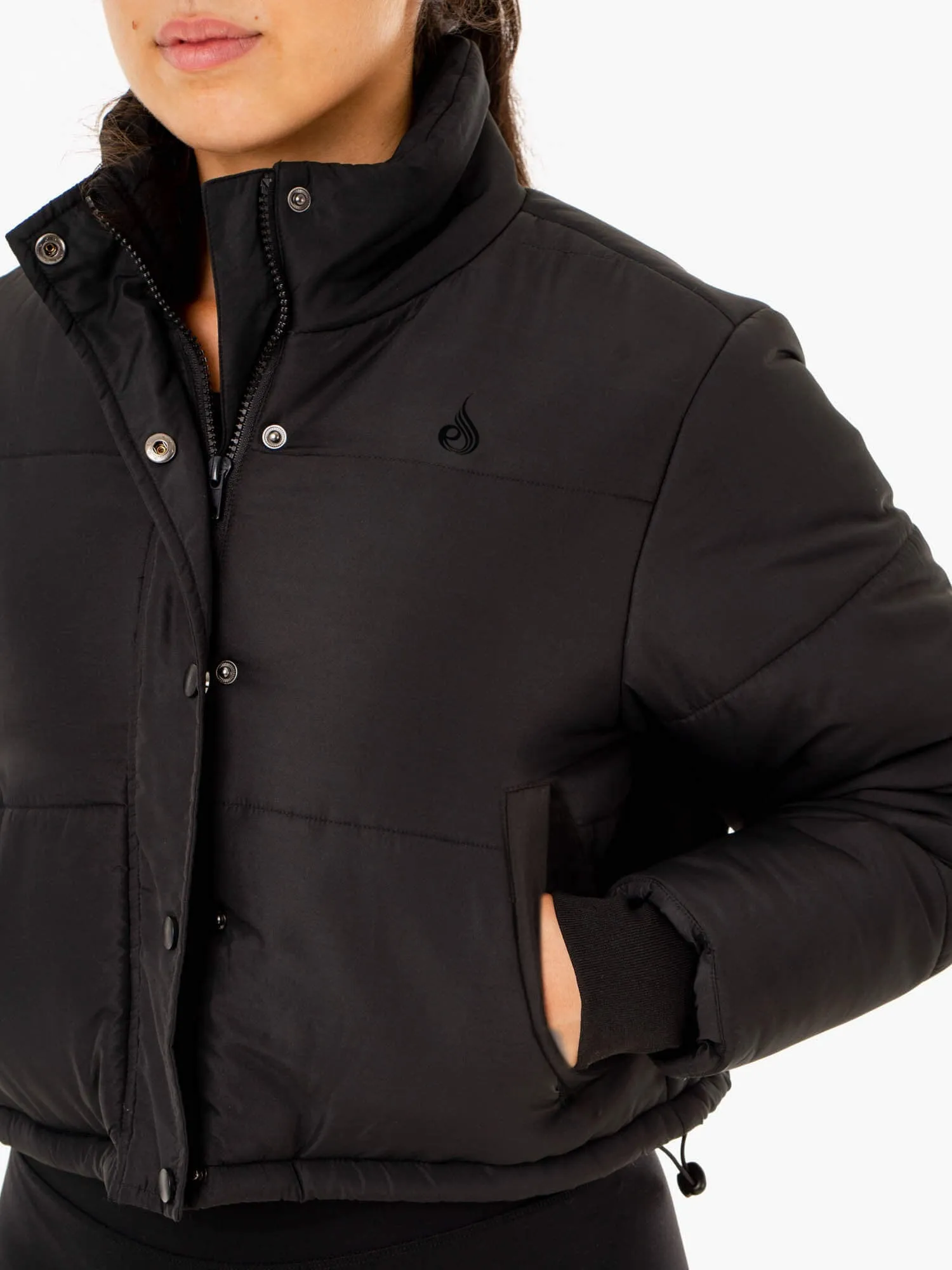 Apex Puffer Jacket - Black sold by Ryderwear product image thumbnail 3
