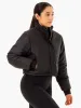 Apex Puffer Jacket - Black sold by Ryderwear