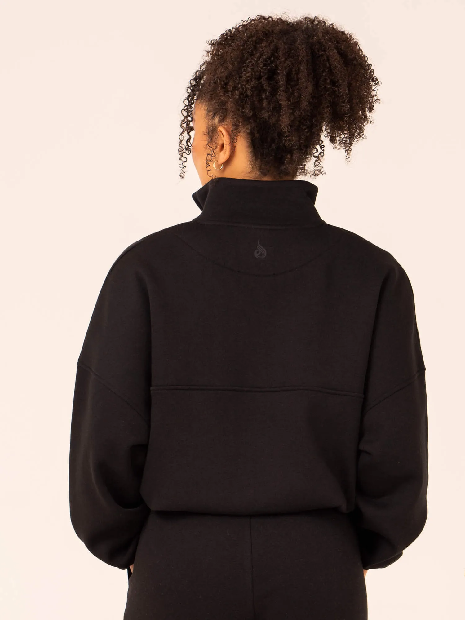 Reserve Half Zip Jumper - Black sold by Ryderwear product image thumbnail 2