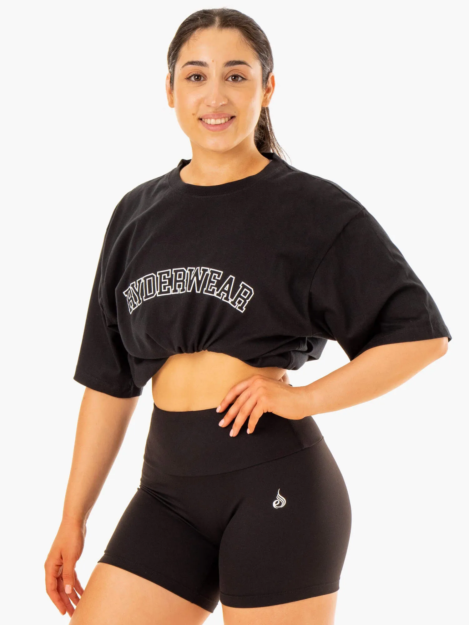Oversized T-Shirt - Black sold by Ryderwear