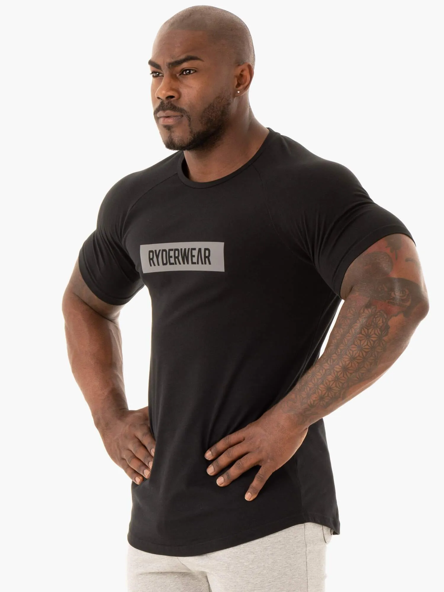 Base T-Shirt - Black sold by Ryderwear product image thumbnail 2