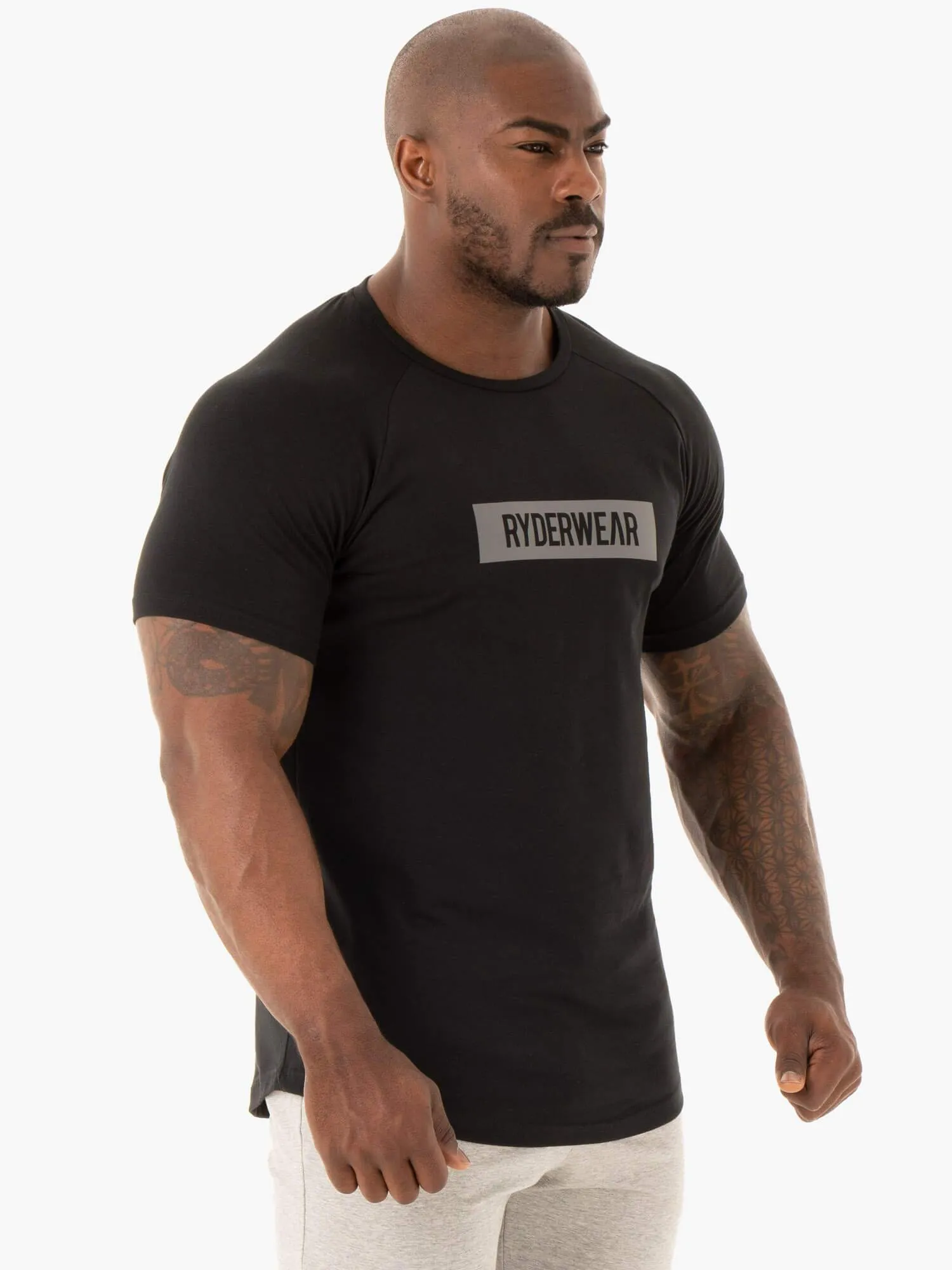 Base T-Shirt - Black sold by Ryderwear product image thumbnail 4