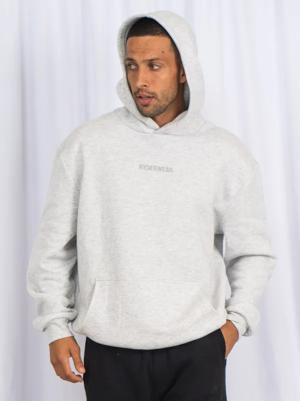 Unisex Hoodie - Snow Marl sold by Ryderwear