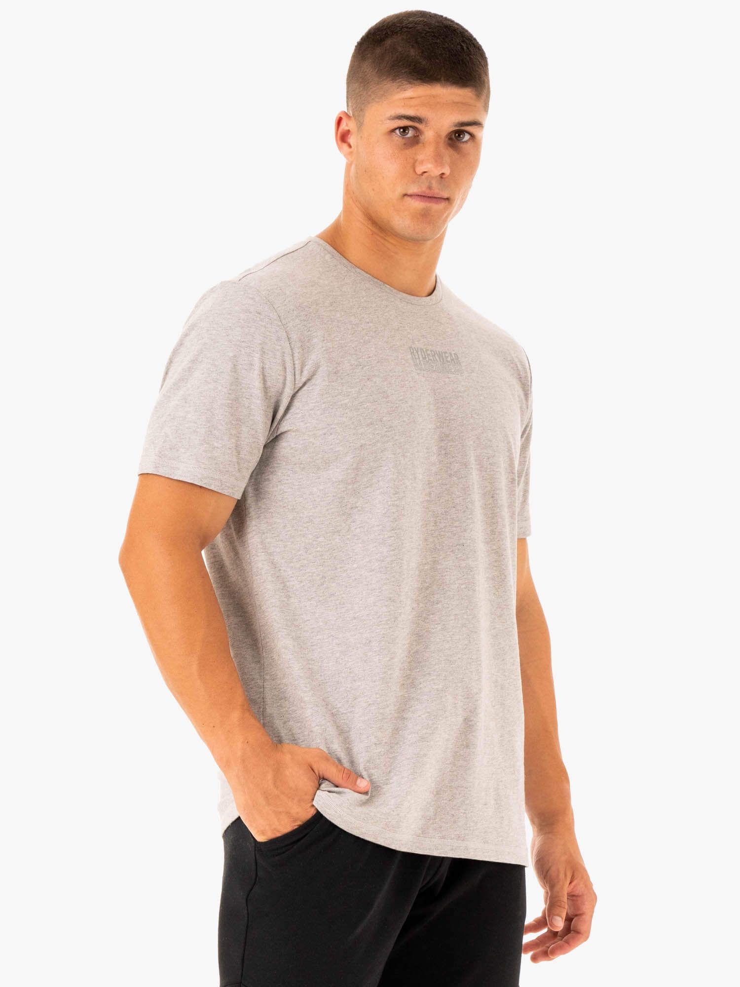 Limitless T-Shirt - Grey Marl sold by Ryderwear product image thumbnail 3