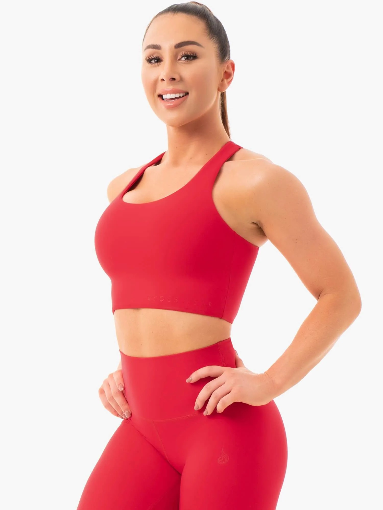NKD Sports Bra - Red sold by Ryderwear product image thumbnail 3