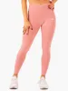Vital High Waisted Scrunch Leggings - Blush Pink sold by Ryderwear