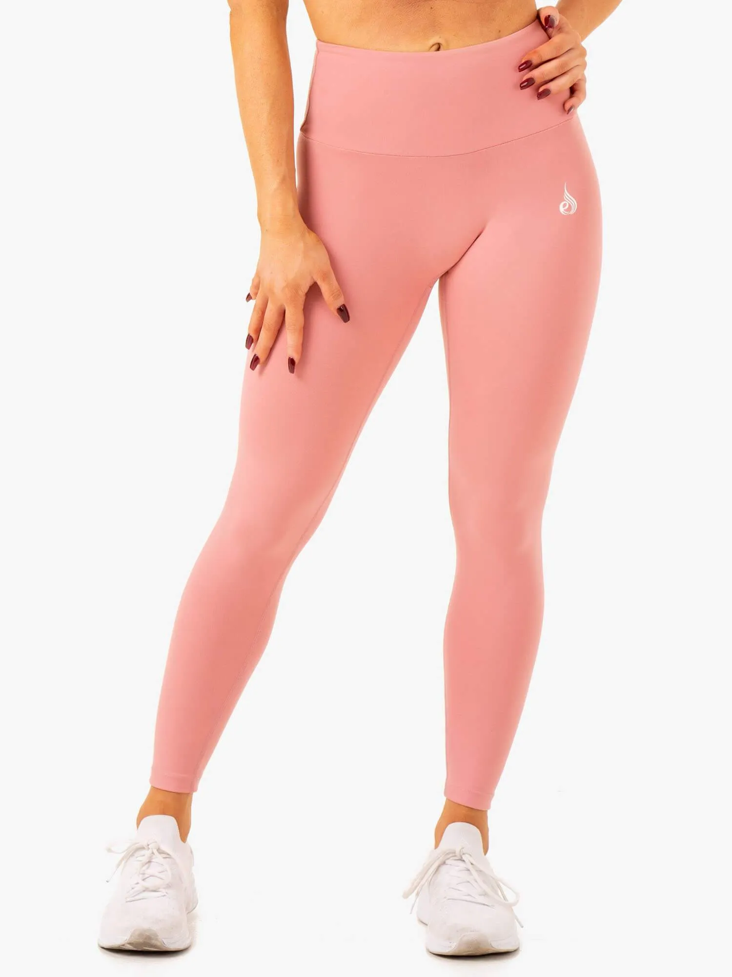 Vital High Waisted Scrunch Leggings - Blush Pink sold by Ryderwear product image thumbnail 3