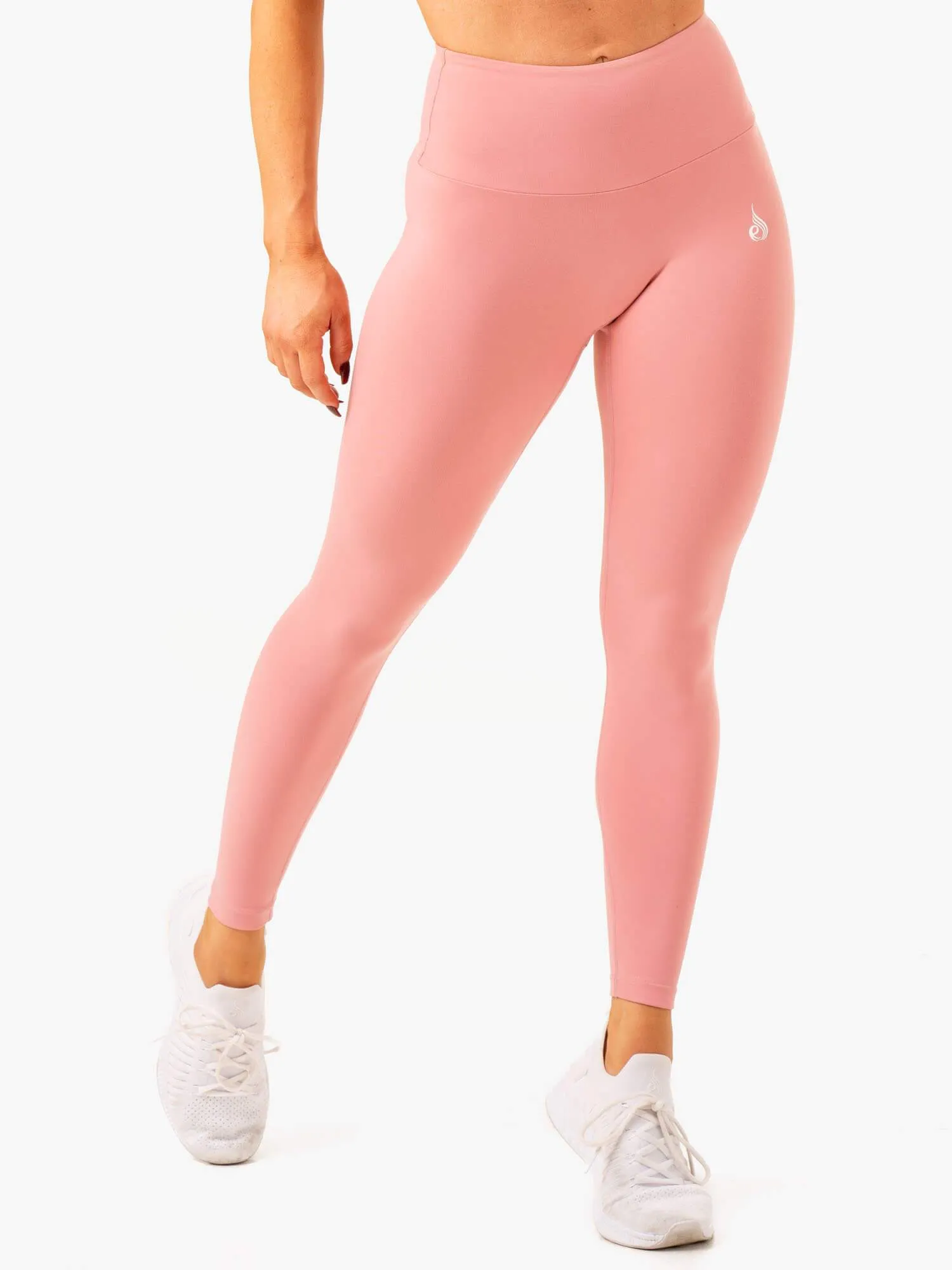Vital High Waisted Scrunch Leggings - Blush Pink sold by Ryderwear